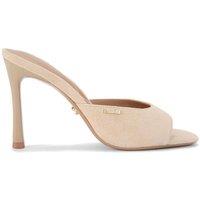 Carvela Women's 'Isabella Mule' Suede Heels in Taupe | Size: 5