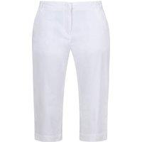 Regatta Women's Bayletta Capri Trousers in White | Size: 18R