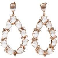 Addicted 2 Women's Tacita White Dangle Earrings