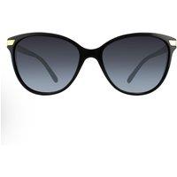 Burberry Women's Cat Eye Black With Gold Detailing Grey Gradient BE4216 Sunglasses