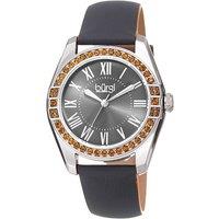 Burgi Women's Nocturnis Rosea 36mm Quartz Elegant in Grey