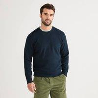Lands' End Men's Tall Serious Sweats Sweatshirt in Dark Navy | Size: Large