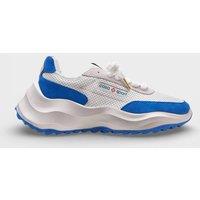 Casablanca Men's Atlantis Sneaker White Blue | Size: 8.5