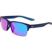 Nike Men's MAVERICK-FREE-E-CU3746-451 Rectangle Sunglasses in Blue