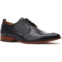 Base London Men's Gambino Lace Up Derby Shoe in Black | Size: 11