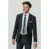 Dobell Men's Grey Donegal Tweed Jacket | Size: 44R