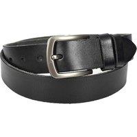 House of Leather Men's Mens Leather Belt Casual Style Truro in Black | Size: 40R