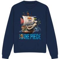 One Piece Going Merry Doodles Sweatshirt, Navy | Size: 2XL