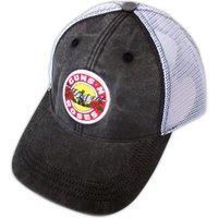 Guns N Roses Vintage Logo Trucker Baseball Cap in White