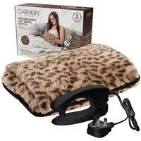 Carman Rechargeable Hot Water Bottle & Body Warmer, Fast Heating, No Refill, Over Heat Protection, Portable Heating Pad for Pain Relief, Automatic