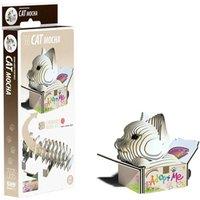 Eugy Cat Mocha 3D Craft Kit