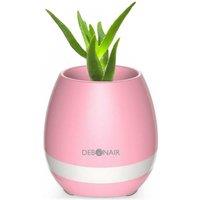 AQUARIUS Flower Pot Bluetooth Speaker Pink Wireless Home Office Bedroom