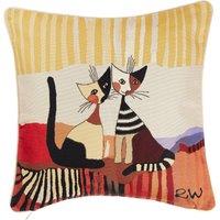 Signare Wachtmeister Coppia Cat Tapestry Cushion Cover