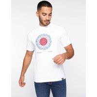 One True Saxon Men's Paisley T-Shirt in White | Size: Medium