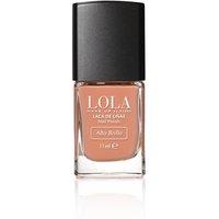 Lola Women's Nail Polish 10 Free Formula 11ml Pebbles 012 - French Bistre in Nude Lady - Dark Chestnut