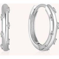 Realta Women's Ellie Hoops in Silver