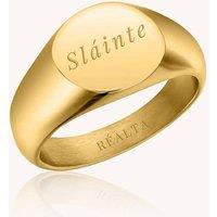 Realta Women's Slinte Ring in Gold | Size: 5