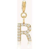 Realta Women's Initial Charm in Silver | Size: Small