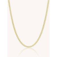 Realta Women's Cuban Necklace in Gold | Size: 60 cm