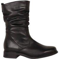 Gabor Women's 'Hodie' Calf Length Boots in Jet Black | Size: 6