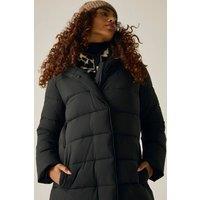 Regatta Women's Hooded Nehiala Quilted Jacket in Black | Size: 20