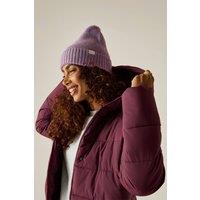 Regatta Women's Hooded Nehiala Quilted Jacket in Plum | Size: 10