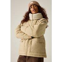 Regatta Women's Fleece?Lined Kayana Quilted Jacket in Light Brown | Size: 10