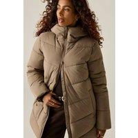 Regatta Women's Faye Insulated Quilted Jacket in Walnut | Size: 16