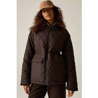Regatta Women's Onion Quilted Amira Jacket in Chocolate | Size: 16