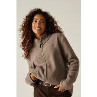 Regatta Women's Cosy Frankie Borg Full Zip Fleece in Walnut | Size: 8