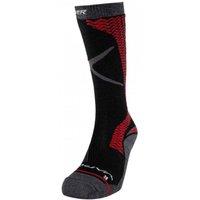 Bauer Women's Pro Vapor Tall Hockey Socks in Black | Size: 10.5-11