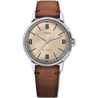 Timex Men's TW2W59300 Marlin 40mm Automatic Watch in Brown