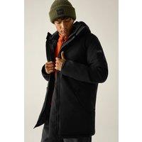 Regatta Men's Waterproof Hooded Roan Insulated Jacket in Black | Size: 2XL
