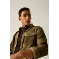 Regatta Men's Frankie Relaxed Shacket in Olive | Size: Large