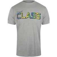 Cavalli Class Men's Short Sleeve T-shirt in Grey | Size: XL