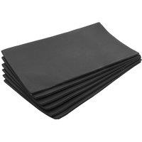 Living and Home 6Pcs Sound Deadening Mats in Black