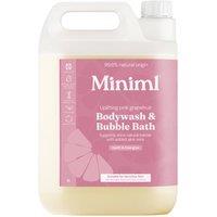 MINIML Bodywash & Bubble Bath Uplifting Pink Grapefruit 5l Refill in Clear