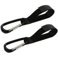SPETLEK Large Pram Pushchair Shopping Bag Mummy Hook in Black | Size: 1000mm x 400mm
