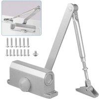 Kelvenix 25-45KG Heavy Duty FIRE RATED Overhead Door Closer in Silver | Size: 10000mm x 520mm