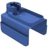 FLAVORA Blue Sofa Arm Tray 4 Pocket Chair Rest Organiser