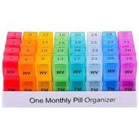 FLAVORA One Month Pill Tablet Container Box 31 Day