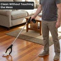 EONLION Pack of 4 Hand Pick Up Tool Litter Picker in Silver | Size: 100 cm