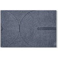PAWNORA Large Door Mat Washable Rugs Light Grey | Size: 100 cm x 190 cm