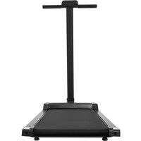 FLAVORA Black Walking Pad Treadmill Electric Foldable | Size: 0-12 m