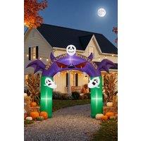 Living and Home 8.2FT Halloween Inflatable Devil Archway Decoration