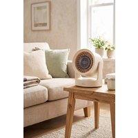 CASA MIA Quiet Portable Circulation Fan in Off-White