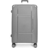 House of Leather Expandable Lightweight Hard Shell Suitcase HOL-1107 in Grey | Size: Large