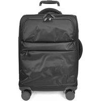 House of Leather Lightweight Soft Shell USB Travel Suitcase HOL-K71 in Black | Size: Cabin