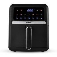 Tower Vortx 5L Air Fryer Digital Colour Display in Black