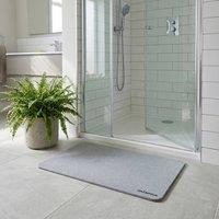 Misona Large Diatomite Stone Bath Mat 50 x 80cm in Grey